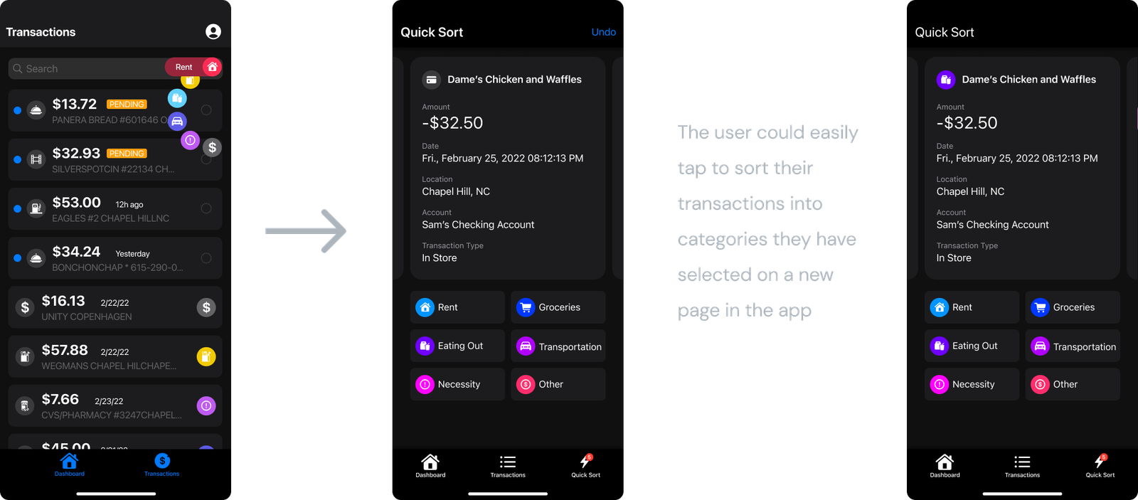 Centible high-fidelity prototype