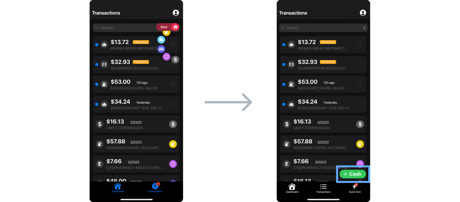 Centible high-fidelity prototype